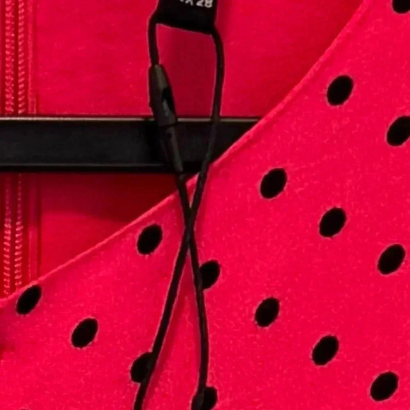 Zara‎ Pink Polka Dot Asymmetrical Dress size M - Picture 7 of 11